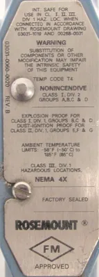 NEW ROSEMOUNT 3051CG4A22A1AB4K5 PRESSURE TRANSMITTER