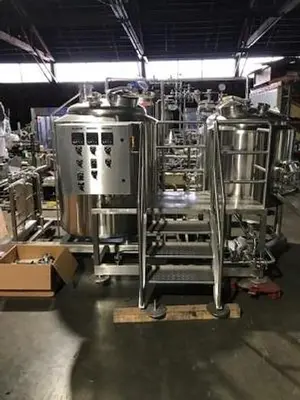 3.5 bbl BSV Direct Fired Brewhouse