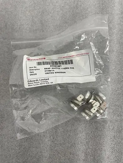 EDWARDS A55401881 SNAP SWITCH 170DEG PK5
