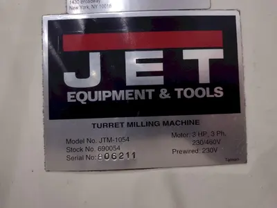 USED JET JTM-1054
