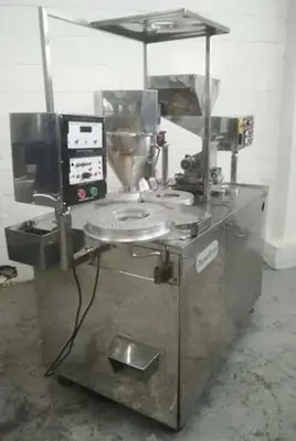 Pharmafill Model CF2 Stainless Steel Semiautomatic Filler