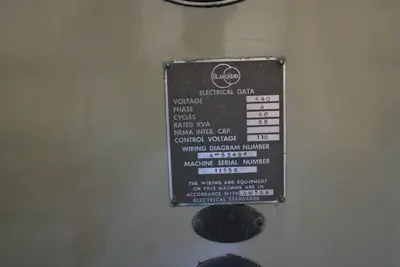 36" BLANCHARD "18D-36" VERTICAL SPINDLE ROTARY SURFACE GRINDER