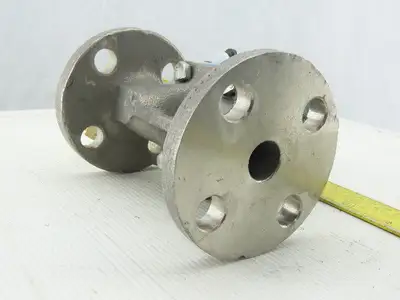 ITT Grinnell 3/4" Flanged Stainless Steel Diaphragm Valve