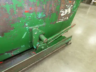 Roura Self Dumping Hopper 1/3 Yard Forklift Steel Dumpster 40x48x24"