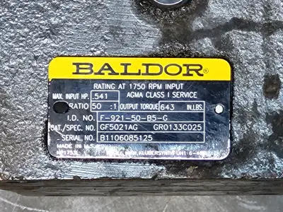 USED BALDOR GF5021AG