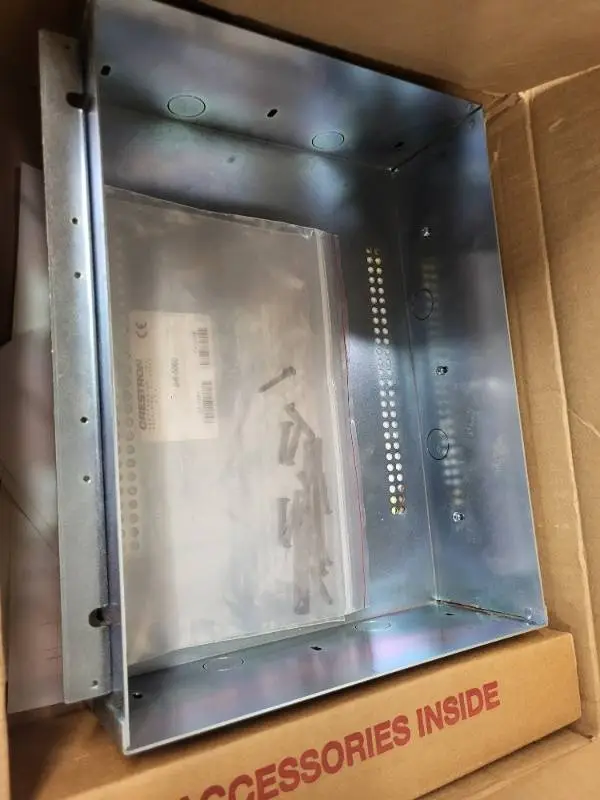 Crestron BB-5000 Back Box with Mounting Hardware and Documentation