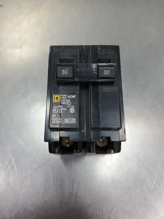 Used Square D AD-9034 Circuit Breaker, 30A, 10kA, 120/240VAC Circuit Breakers South Carolina US | Palmetto Automation #1151496