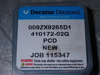 New | in-Stock DECATUR 009ZX9265D1 Tooling & Accessories (Other) Ohio US | HGR 24 #1056385