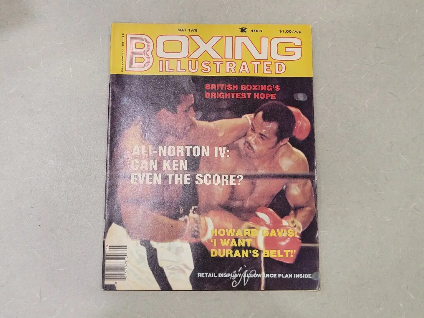 USED BOXING MAY 1978