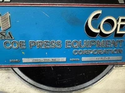 Used 2007 COE CPPS-350-24 Coil Feed Lines Michigan US | Rygate LLC #1375727