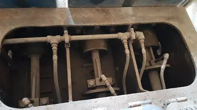 USED EMSCO F-500 TRIPLEX MUD PUMP