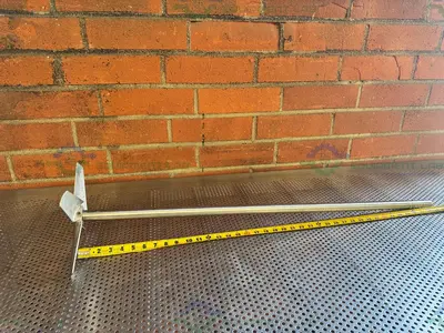 Used 39" STAINLESS STEEL MIXING SHAFT  1" DIAMETER W/  8" IMPELLER Agitator Shaft California US | Equipment Lab #1415102