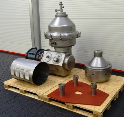 Alfa-Laval MRPX 314 TGV-44C warm milk separator, 316SS.