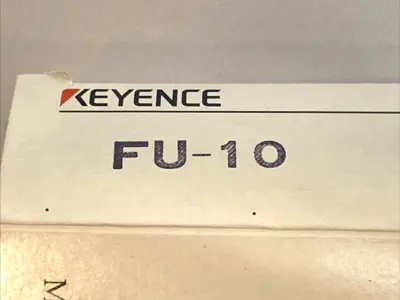 USED KEYENCE REFLECTIVE FIBER UNIT 2M VARIABLE SPOT 10–30MM