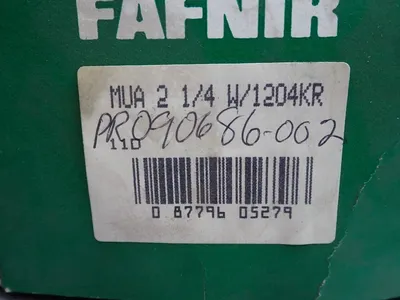 New | in-Stock FAFNIR MUA 2 1/4 W/1204KR Bearings Ohio US | HGR 24 #740386