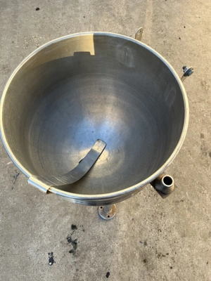 90L S/S Groen Jktd Hemispherical Cooking Pan