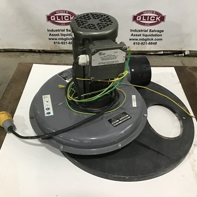 Cincinnati 100S/X3 OEM & Industrial Air Handling Fan 2850/3450 RPM 1.4/2.8 Amps