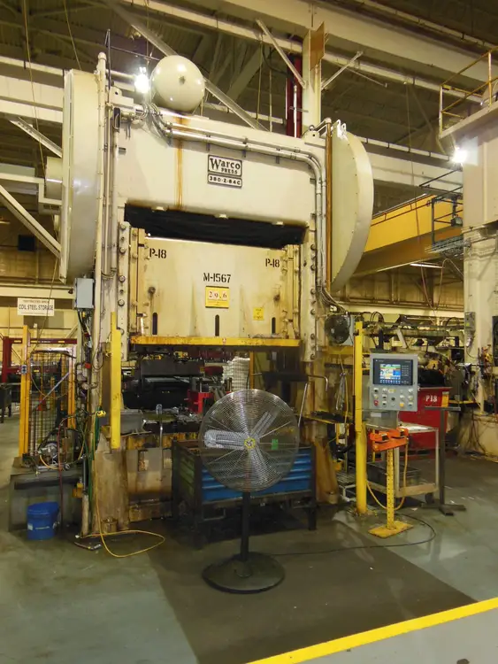 Used WARCO 350-2-84C Straight Side Presses Michigan US | Presses for Industry #403409