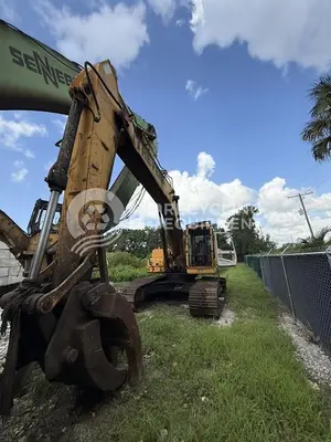 Used 2005 HYUNDAI 250LC EXCAVATOR WITH GRAPPLE Crawler Excavators Florida US | US Recycling Equipment #1411248