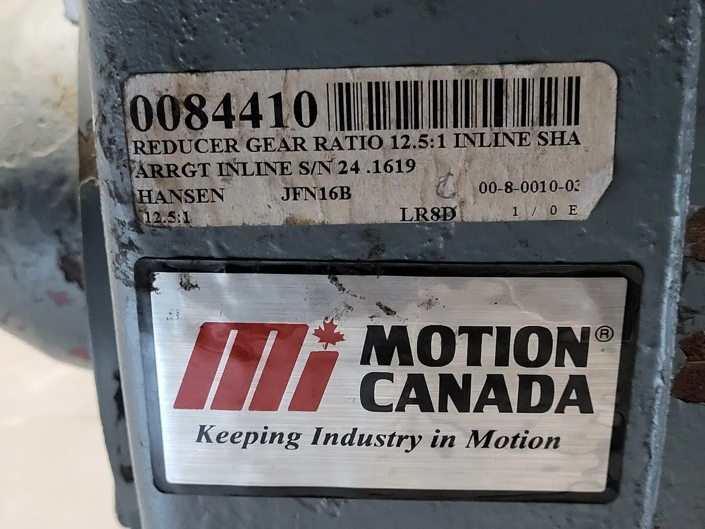 Used HANSEN 0084410 Gearboxes British Columbia CA | Lenmark #268377