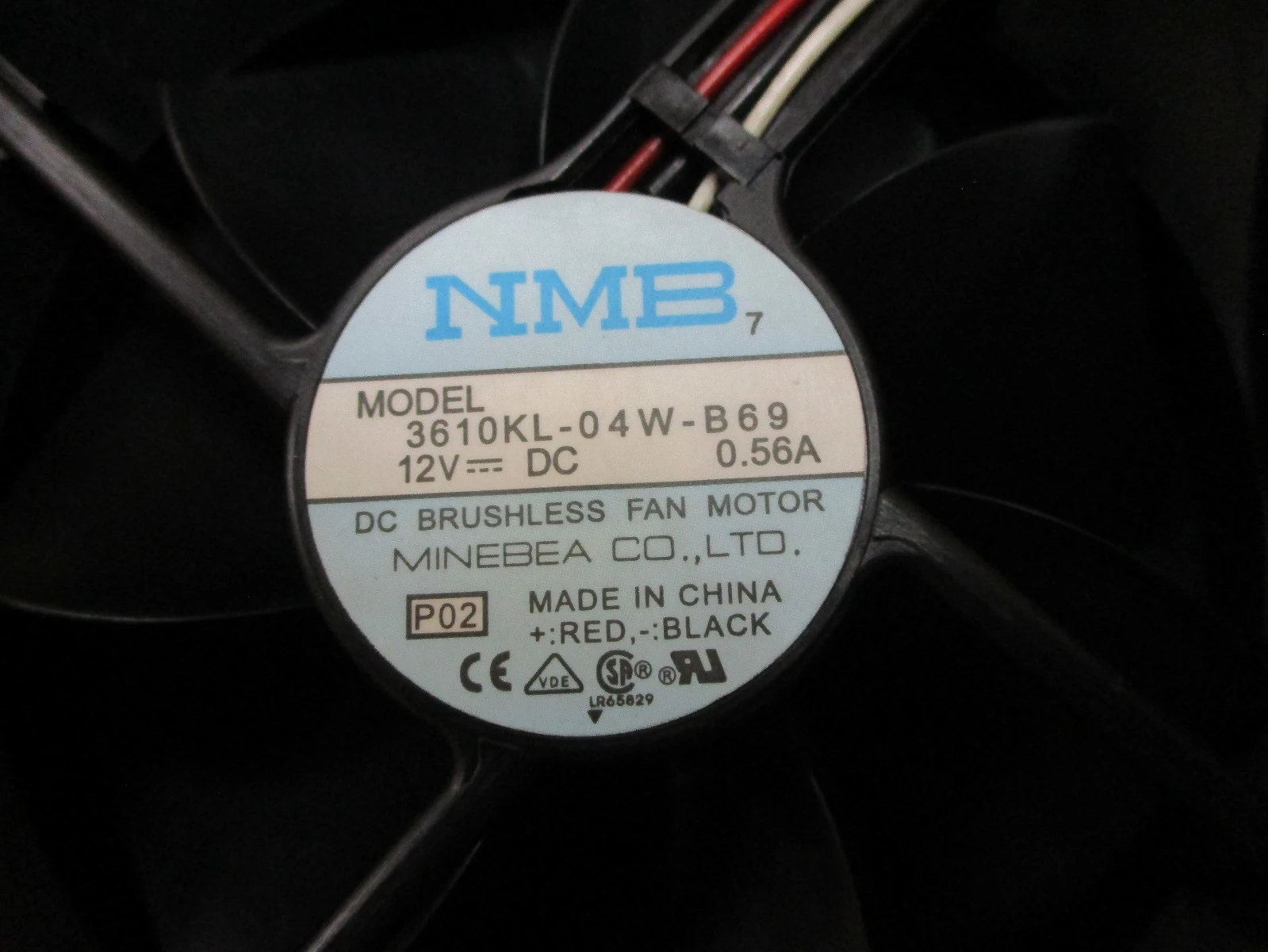 USED NMB 3610KL-04W-B69