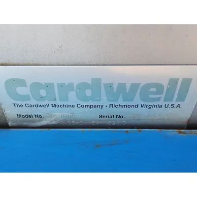 Used CARDWELL MACHINE CO VC-1659 Vibratory Conveyors West Virginia US | JM Industrial #1541225