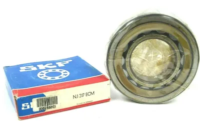 NEW SKF NJ-317-ECM ROLLER BEARING NJ317ECM