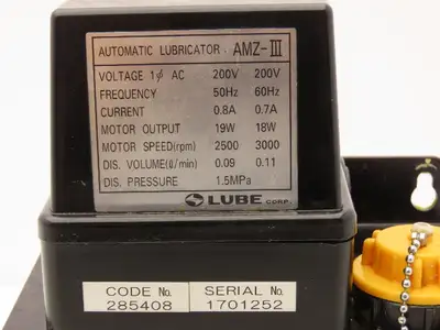 Used LUBE CORP _UNKNOWN_ Hydraulic Pumps Indiana US | Arrow Industrial #1365359