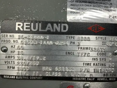 Used REULAND 0150C1AAN0254 Motors (misc) Ohio US | HGR 24 #1498563