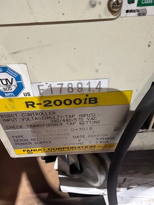 USED 2019 FANUC R-2000iC/165F + R-30iB