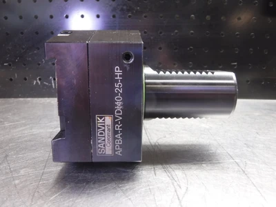 Sandvik VDI40 to 25R Parting/Grooving Blade Adapter APBA-R-VDI40-25-HP (LOC2153B)