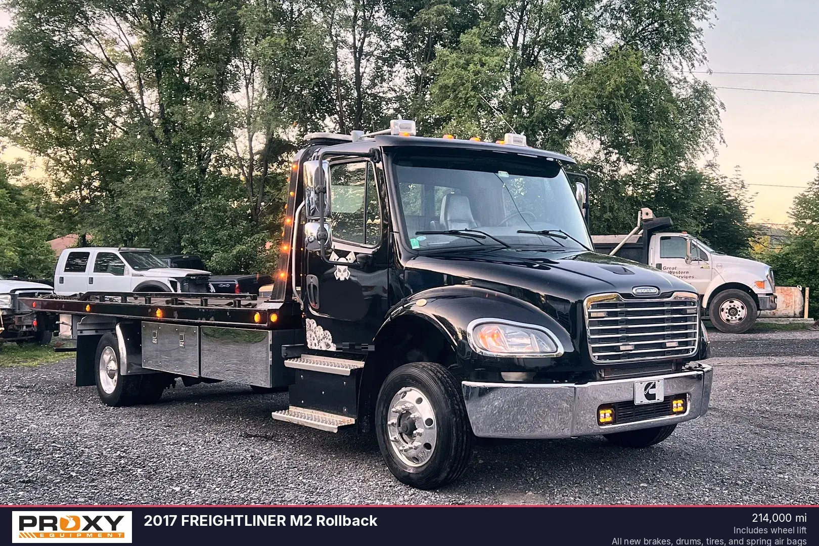 Used 2017 FREIGHTLINER M2 ROLLBACK Tow trucks Pennsylvania US | Proxy Equipment #1378094