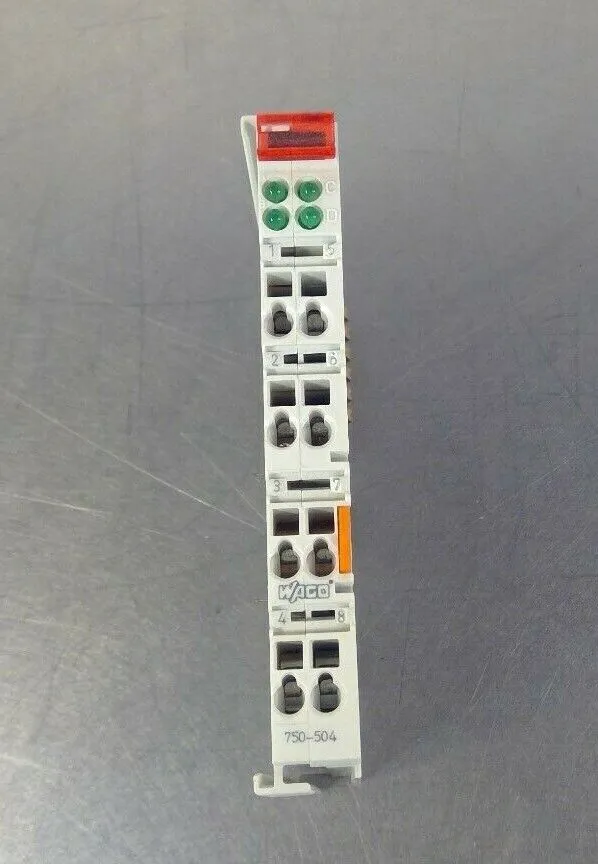 Wago - 750-504 4-Channel Output Module 3C