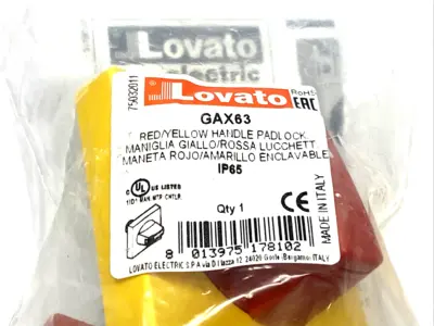 New | in-Stock Lovato GAX63 Switch Parts Michigan US | Maverick Industrial Sales #1518246