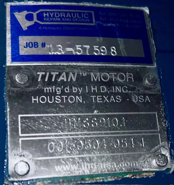 Used Titan Motor _UNKNOWN_ Motors (misc) Minnesota US | Peak Machinery, Inc. #284920