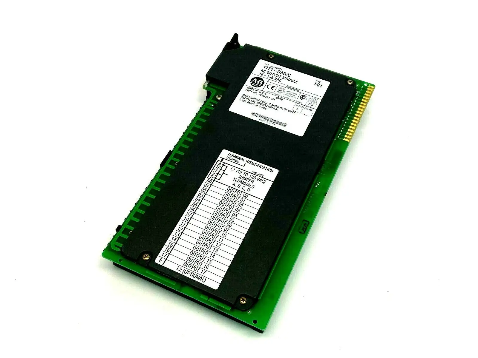 Used Allen-Bradley AC Output Module PLC Input & Output Michigan US | Maverick Industrial Sales #1397441
