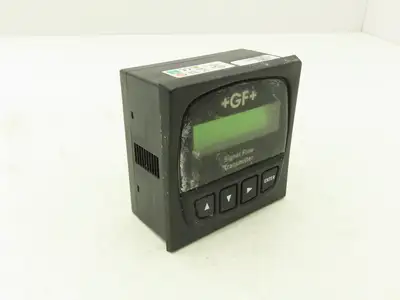 Signet 385501P +GF+ Flow Transmitter 12-24VDC 3-8550.401-1 Rev D3
