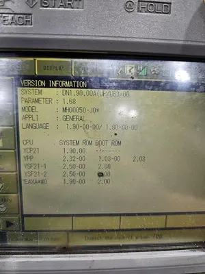 USED YASKAWA MOTOMAN MH50-II