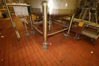 1000 gal feldmeier stainless steel tank