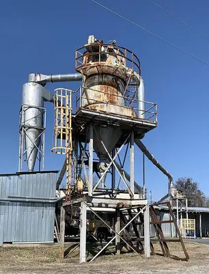 CYCLONE-BAGHOUSE DUST-COLLECTION SYSTEM