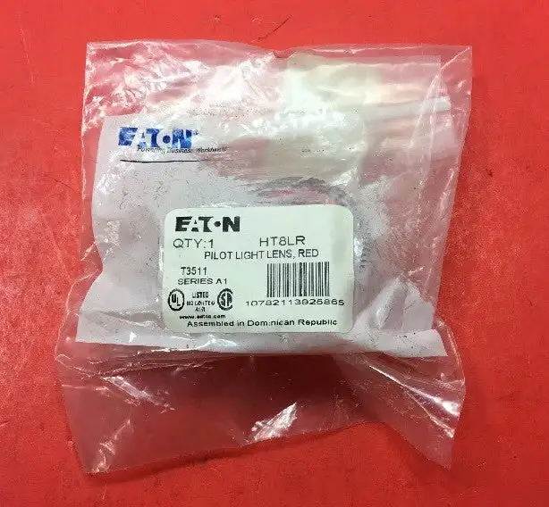 Pilot Light Lens, Eaton, HT8LR. 4A