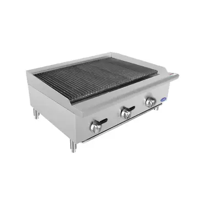 New | in-Stock Atosa New Atosa ATRC-36 HD 36" Countertop Gas Radiant Broiler with Total 105,000 BTU Broilers Illinois US | Falcon Restaurant Supply #1375224