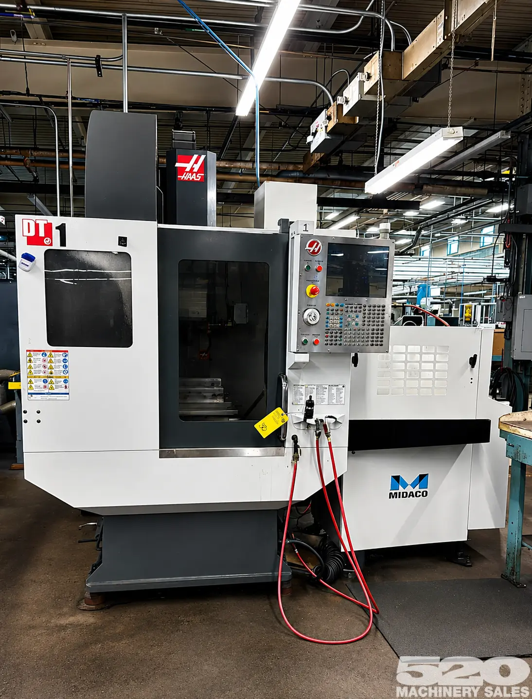 2012 HAAS DT-1 CNC Drill and Tap Machine with a Midaco Pallet Changer