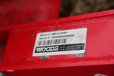 Used 2025 WOODS BW15.52 Flex-Wing Rotary Cutters Pennsylvania US | Zimmerman Farm Service #1409961