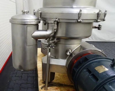 Alfa-Laval MRPX 314 TGV-44C warm milk separator, 316SS.