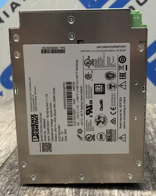 PHOENIX CONTACT 2866802 QUINT-PS/3AC/24DC/40 PLC Power Supplies | ESS Industrial Equipment Sales (9)