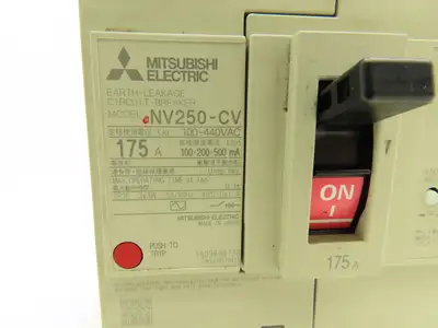 Mitsubishi Electric NV250-CV Circuit Breaker 100-440V 175A 3Ph
