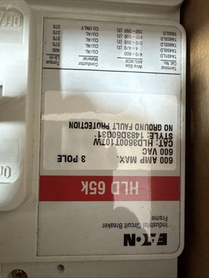 NEW Eaton HLD3600T107W