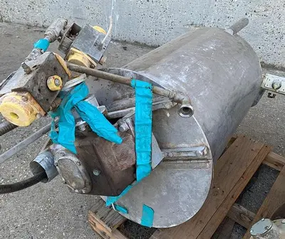 Tank, 50 Gallon, S/st, Agit, Shear Mixer, FT/CB, #S742689