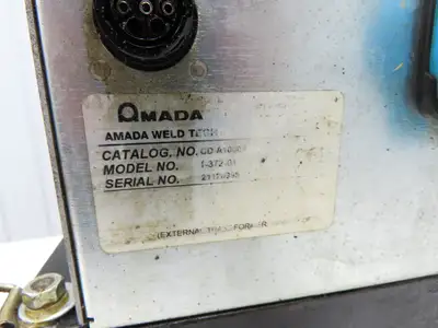 Amada CD-A1000A Weld Teck Transformer for Discharge Welder Spot Dual Pulse